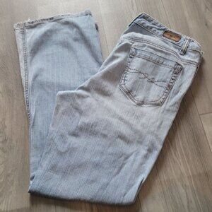 Tommy Hilfiger Womens Bootcut Jeans Classic Rise American Hope Light Wash Size 1